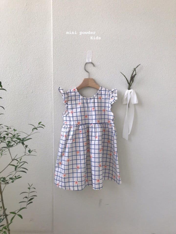 MINI POWDER - Korean Children Fashion - #Kfashion4kids - Flower wing One-piece - 6