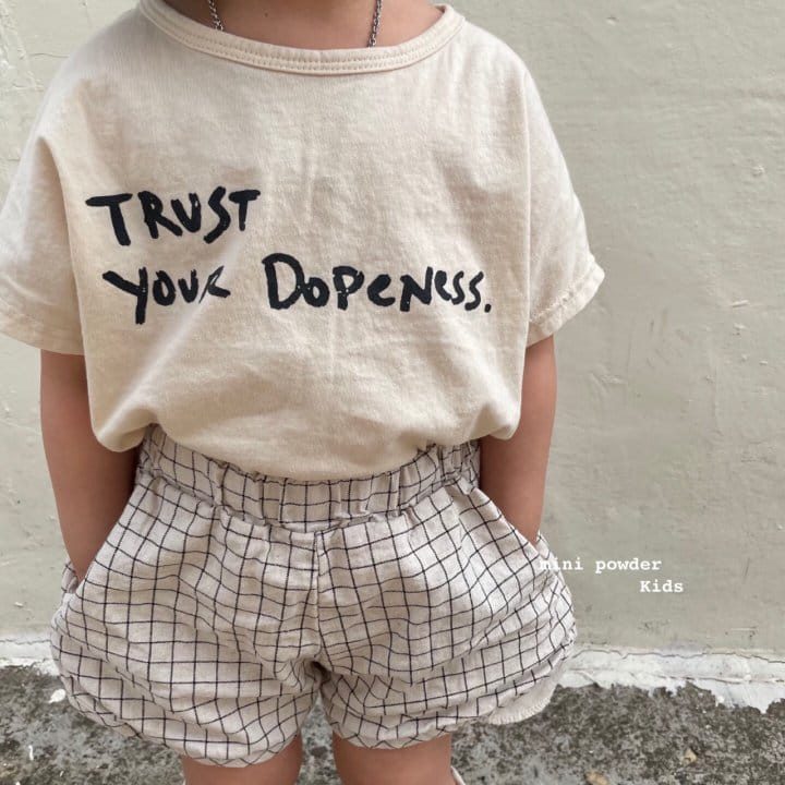 MINI POWDER - Korean Children Fashion - #Kfashion4kids - Check Rappa Shorts - 11