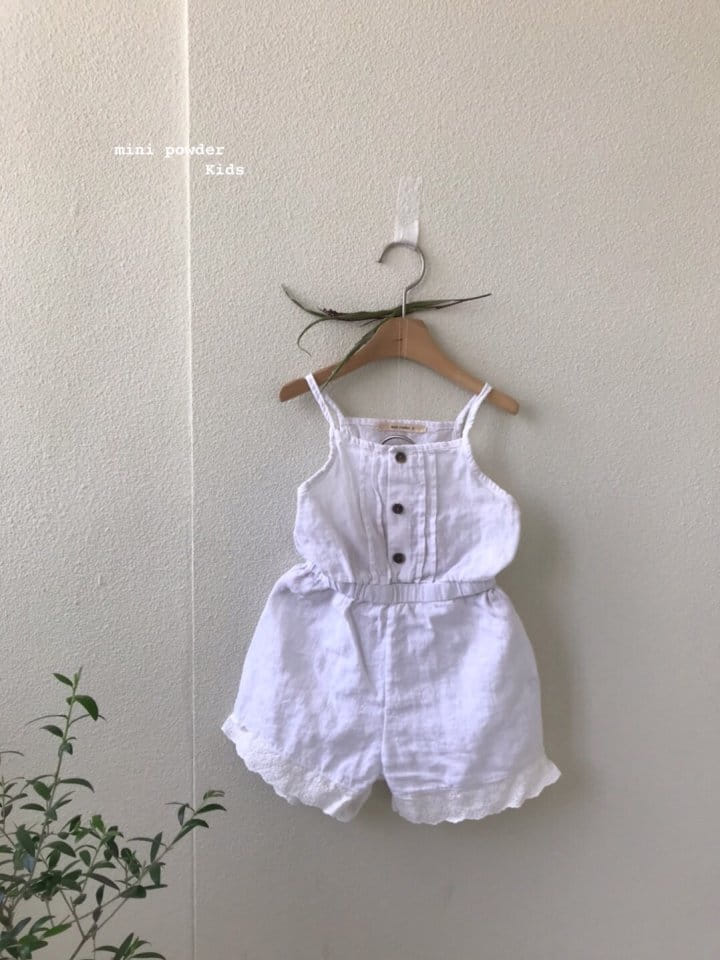 MINI POWDER - Korean Children Fashion - #Kfashion4kids - Pintuck Jumpsuit - 4
