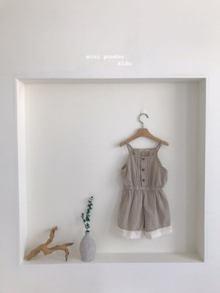 MINI POWDER - Korean Children Fashion - #Kfashion4kids - Pintuck Jumpsuit - 7