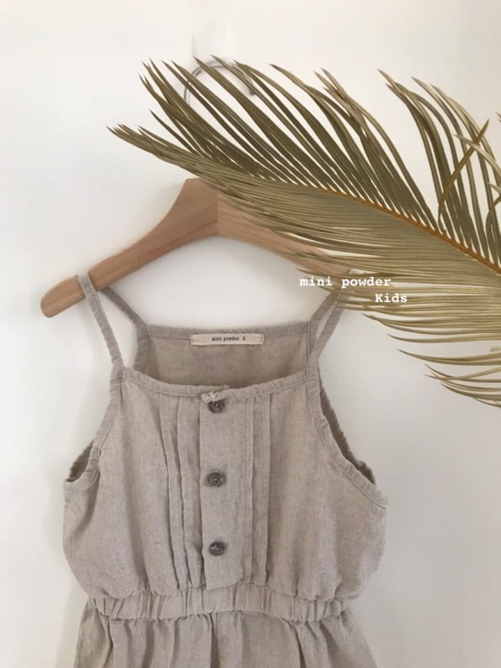MINI POWDER - Korean Children Fashion - #Kfashion4kids - Pintuck Jumpsuit - 8