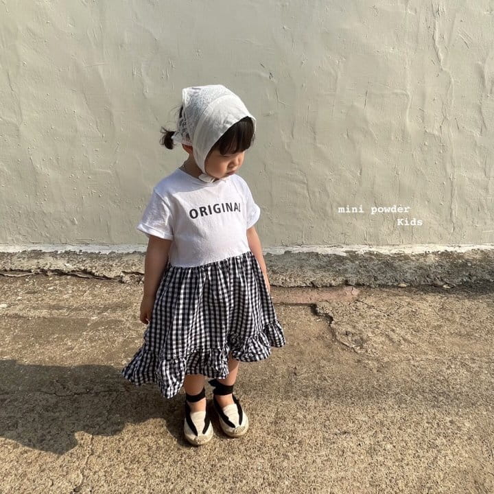 MINI POWDER - Korean Children Fashion - #Kfashion4kids - Original Frill One-piece