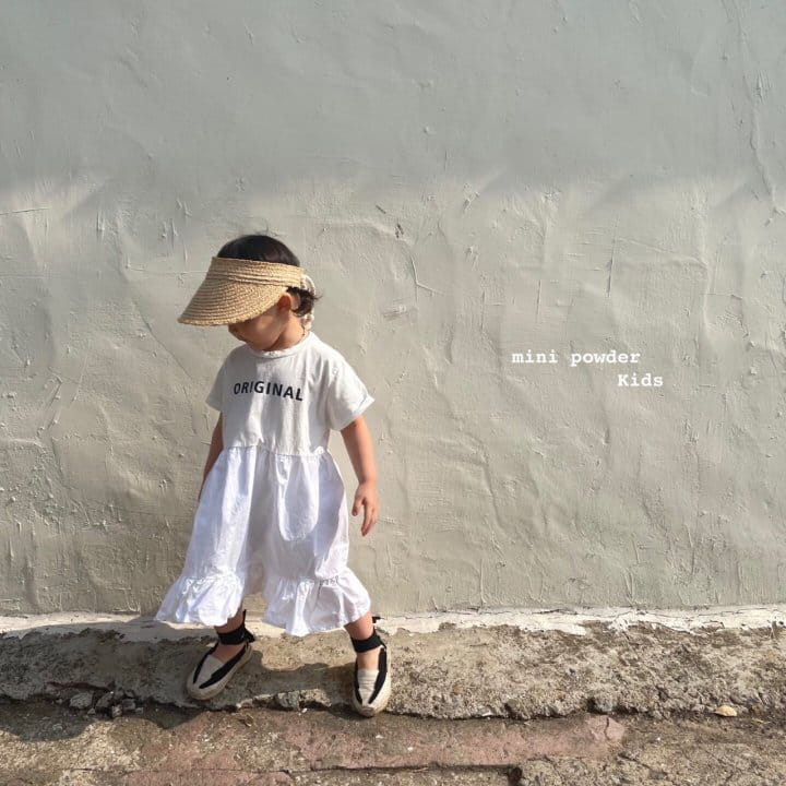 MINI POWDER - Korean Children Fashion - #Kfashion4kids - Original Frill One-piece - 4