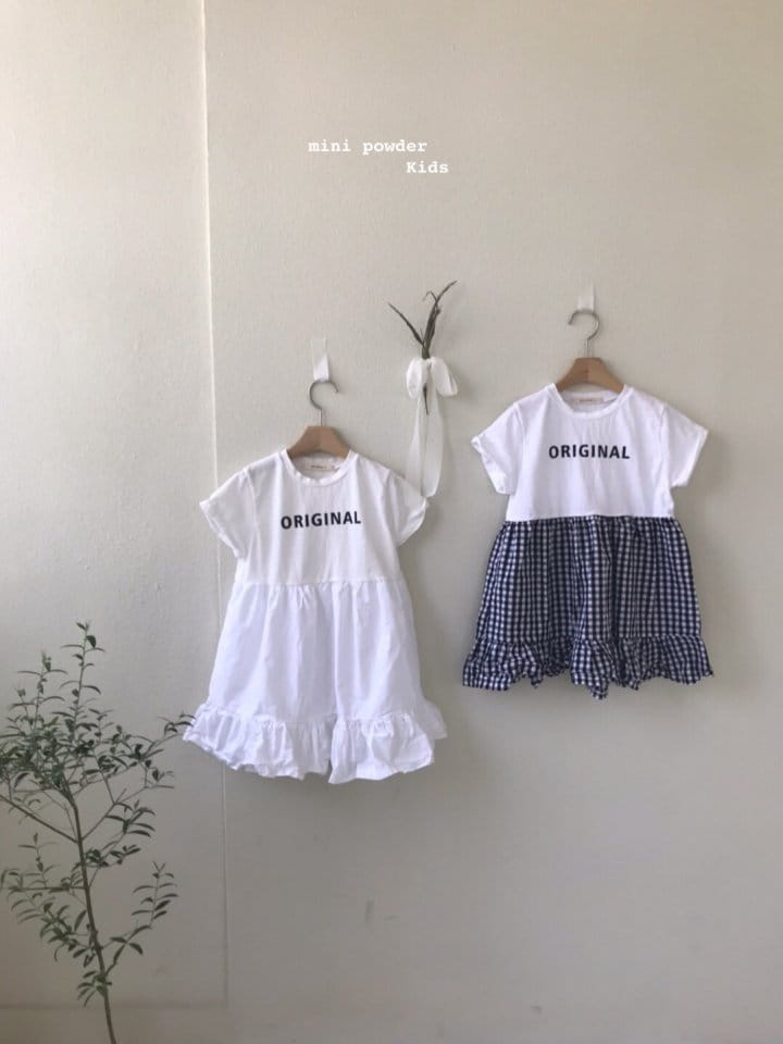 MINI POWDER - Korean Children Fashion - #Kfashion4kids - Original Frill One-piece - 6