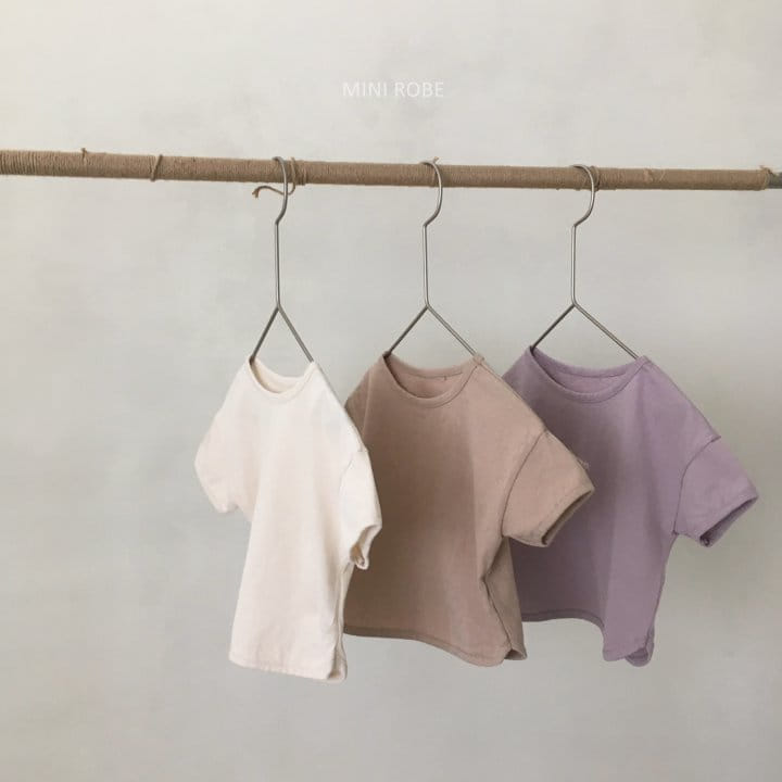 MINI ROBE - Korean Children Fashion - #Kfashion4kids - Basic Tee - 2