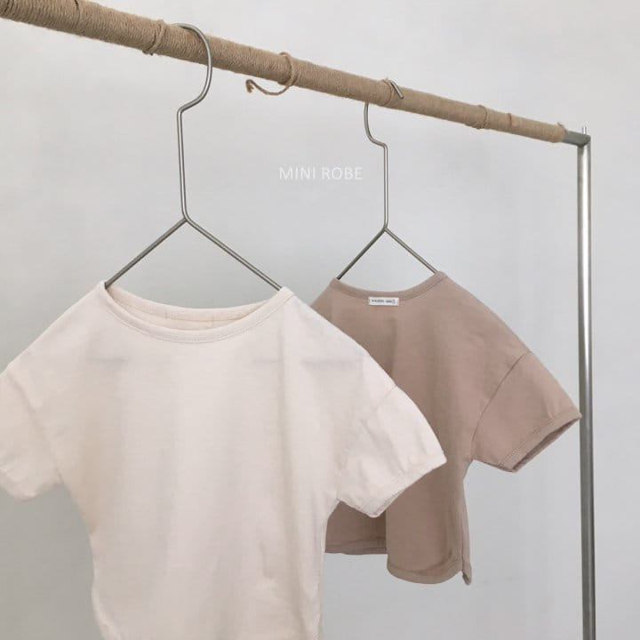 MINI ROBE - Korean Children Fashion - #Kfashion4kids - Basic Tee - 3