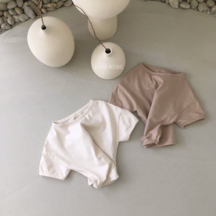 MINI ROBE - Korean Children Fashion - #Kfashion4kids - Basic Tee - 4