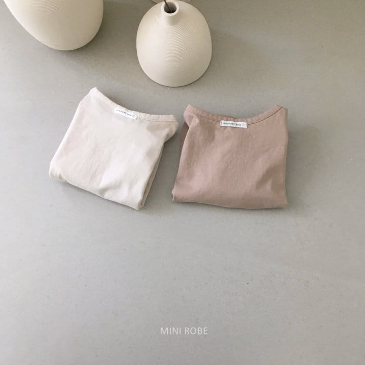 MINI ROBE - Korean Children Fashion - #Kfashion4kids - Basic Tee - 7