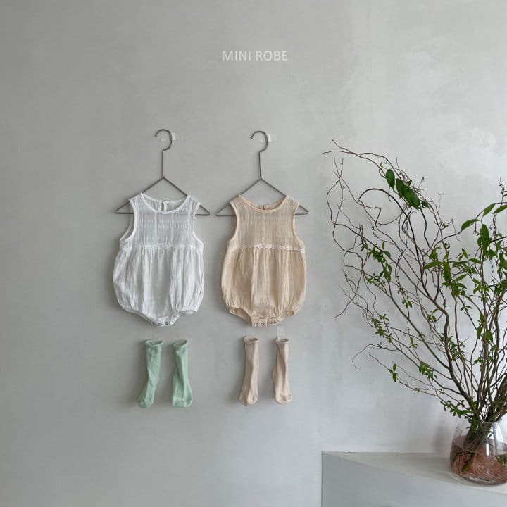 MINI ROBE - Korean Children Fashion - #Kfashion4kids - May Frill Bodysuit - 12