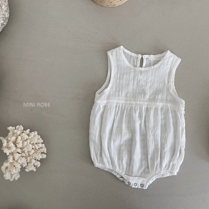 MINI ROBE - Korean Children Fashion - #Kfashion4kids - May Frill Bodysuit - 3