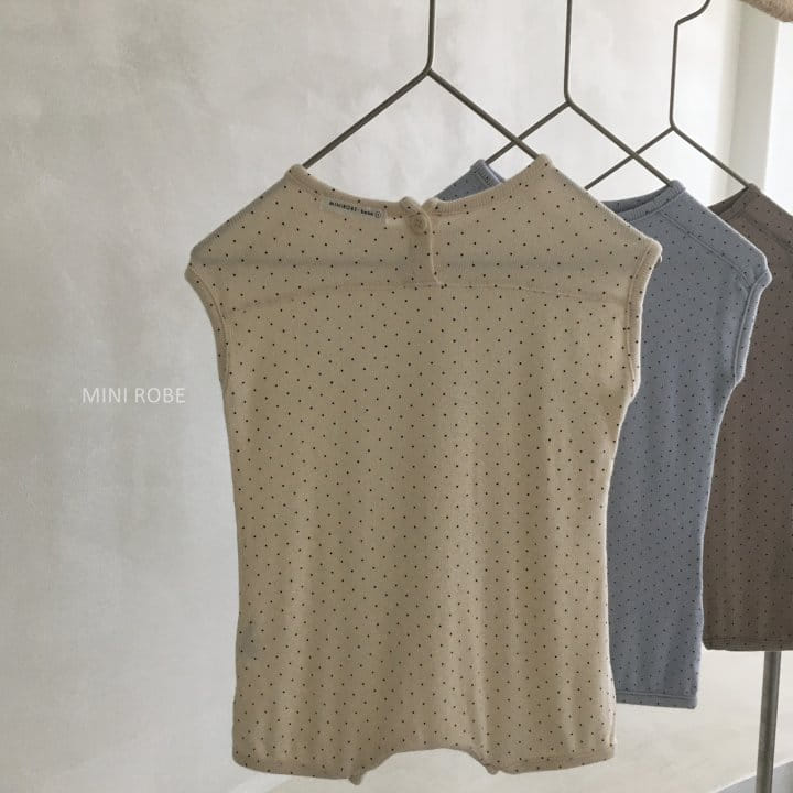 MINI ROBE - Korean Children Fashion - #Kfashion4kids - Dots Bodysuit - 5