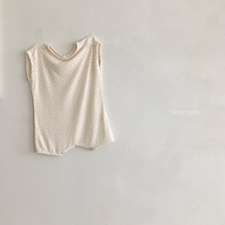 MINI ROBE - Korean Children Fashion - #Kfashion4kids - Dots Bodysuit - 8