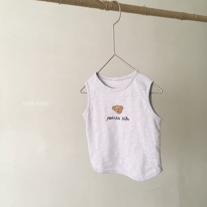 MINI ROBE - Korean Children Fashion - #Kfashion4kids - Teddy Bear Sleeveless - 8