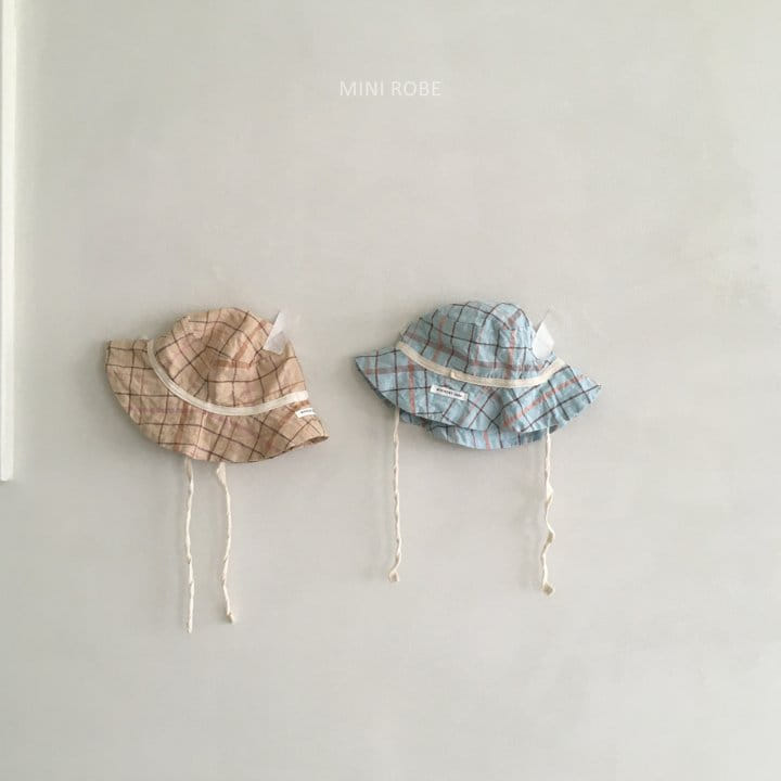 MINI ROBE - Korean Children Fashion - #Kfashion4kids - Check Bucket Hat - 4