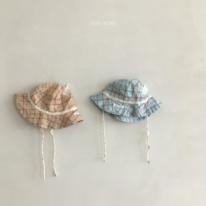 MINI ROBE - Korean Children Fashion - #Kfashion4kids - Check Bucket Hat - 9