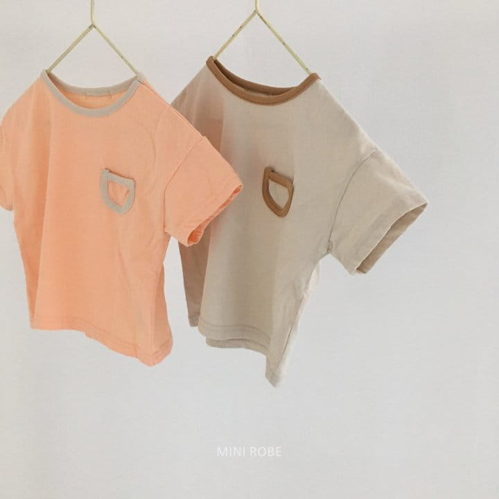 MINI ROBE - Korean Children Fashion - #Kfashion4kids - Pocket Rappa Tee - 2