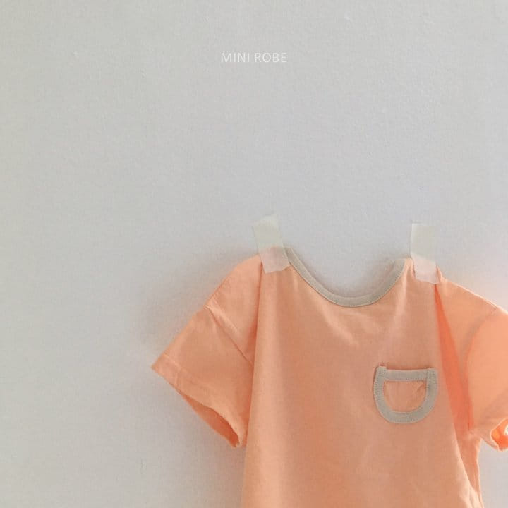 MINI ROBE - Korean Children Fashion - #Kfashion4kids - Pocket Rappa Tee - 5