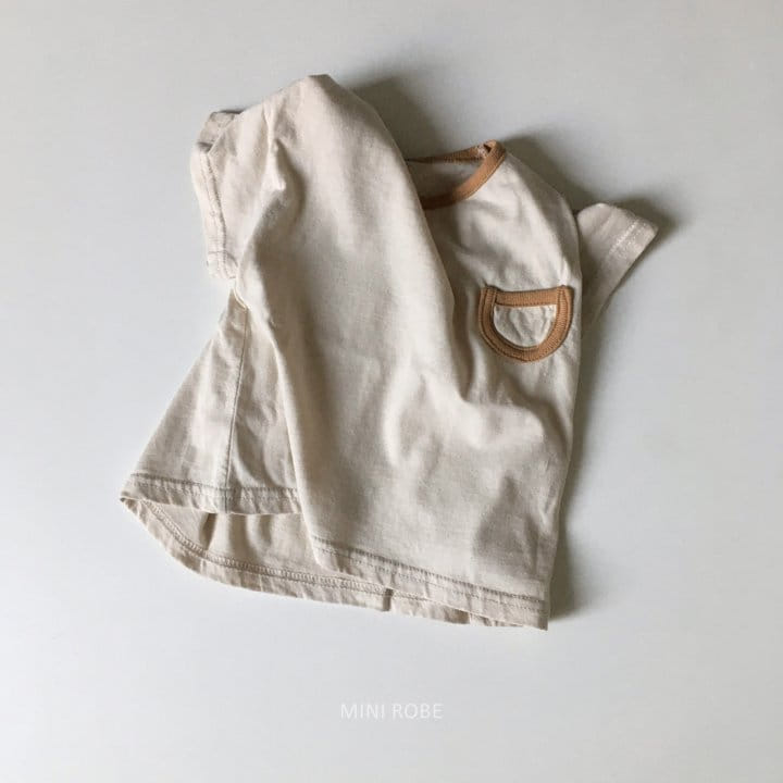 MINI ROBE - Korean Children Fashion - #Kfashion4kids - Pocket Rappa Tee - 7