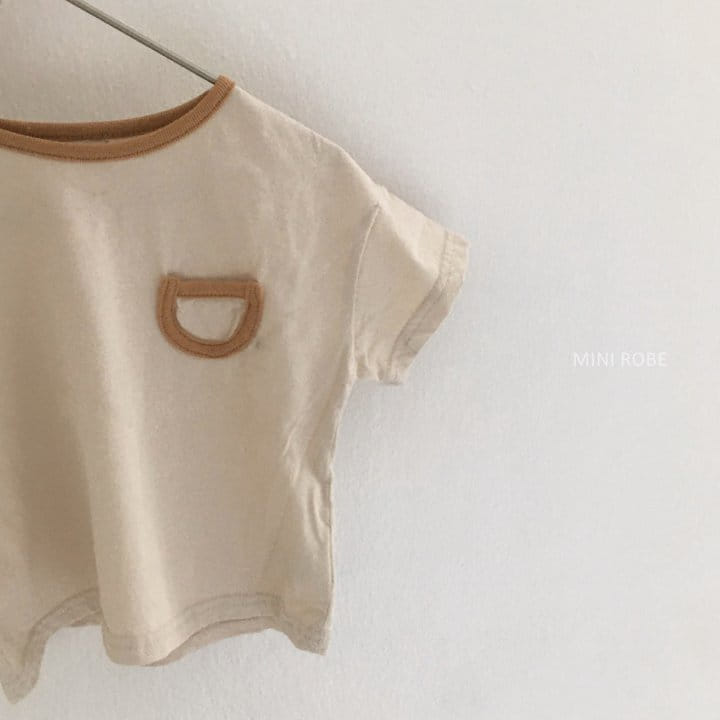 MINI ROBE - Korean Children Fashion - #Kfashion4kids - Pocket Rappa Tee - 8