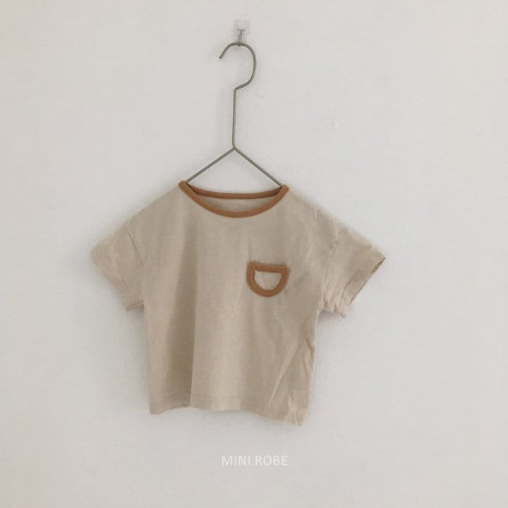 MINI ROBE - Korean Children Fashion - #Kfashion4kids - Pocket Rappa Tee - 9