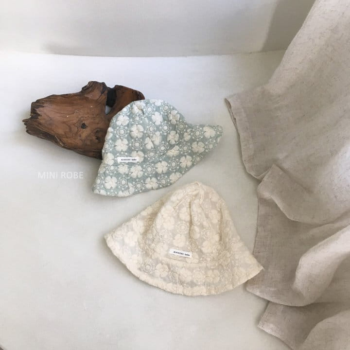 MINI ROBE - Korean Children Fashion - #Kfashion4kids - Emboridery Bucket Hat - 9