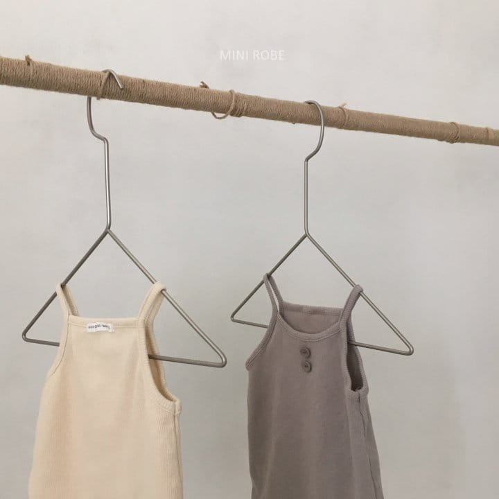 MINI ROBE - Korean Children Fashion - #Kfashion4kids - Waffle Bodysuit - 10