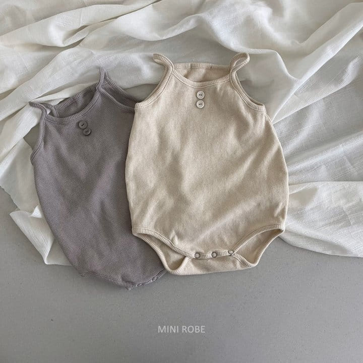 MINI ROBE - Korean Children Fashion - #Kfashion4kids - Waffle Bodysuit - 11