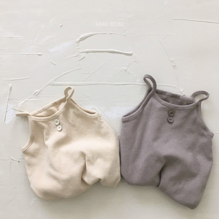 MINI ROBE - Korean Children Fashion - #Kfashion4kids - Waffle Bodysuit - 7