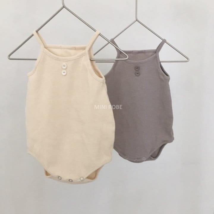 MINI ROBE - Korean Children Fashion - #Kfashion4kids - Waffle Bodysuit - 8