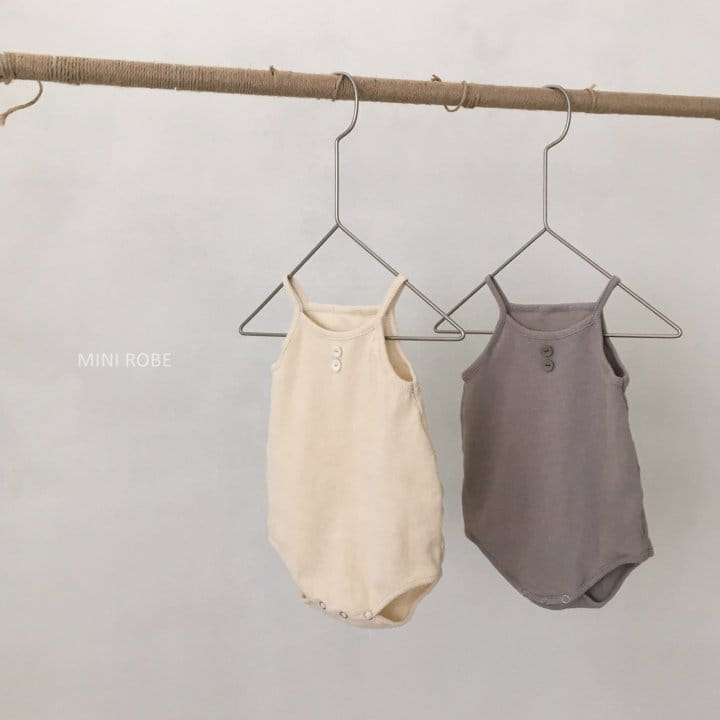 MINI ROBE - Korean Children Fashion - #Kfashion4kids - Waffle Bodysuit - 9