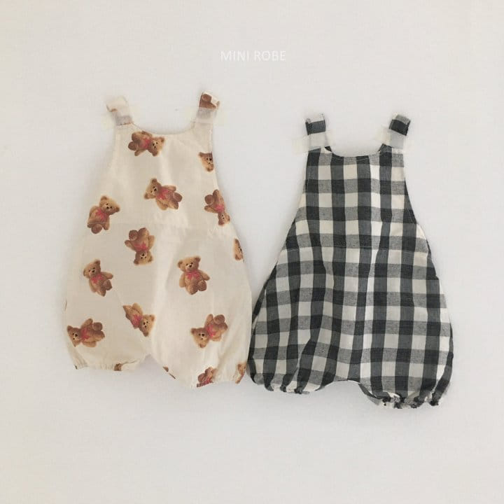 MINI ROBE - Korean Children Fashion - #Kfashion4kids - Summer Dungarees Bodysuit - 11