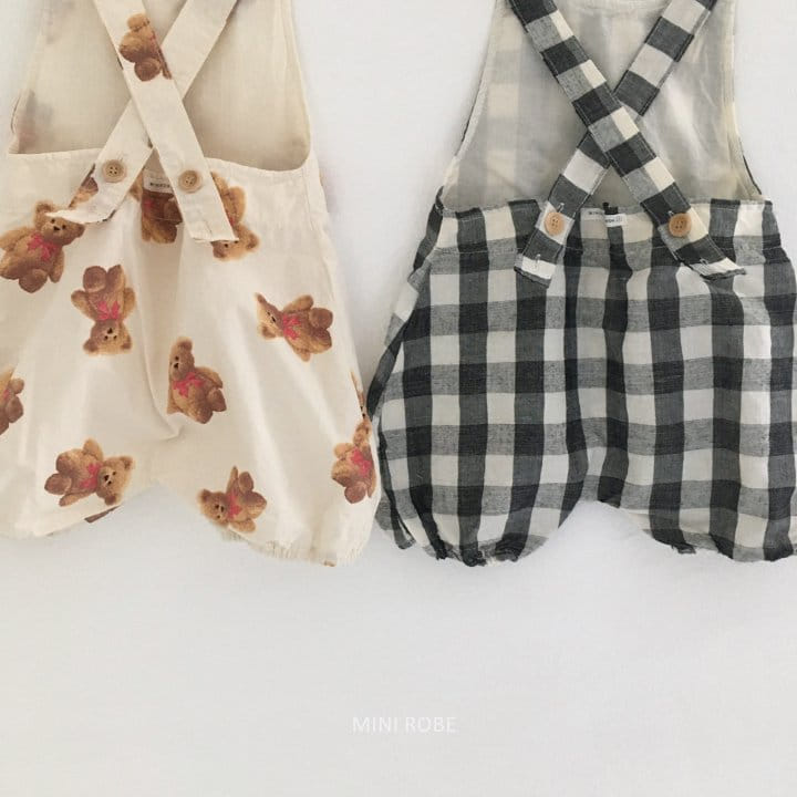 MINI ROBE - Korean Children Fashion - #Kfashion4kids - Summer Dungarees Bodysuit - 12