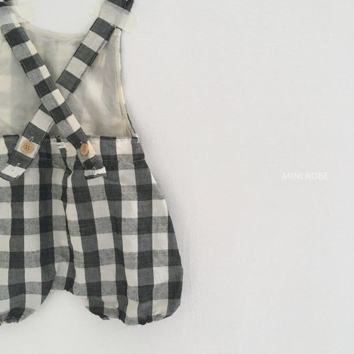 MINI ROBE - Korean Children Fashion - #Kfashion4kids - Summer Dungarees Bodysuit - 6