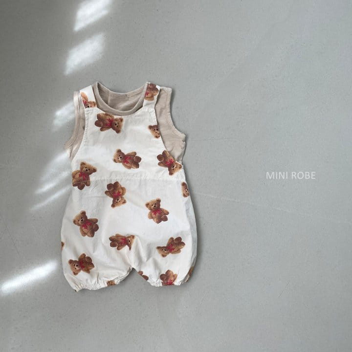 MINI ROBE - Korean Children Fashion - #Kfashion4kids - Summer Dungarees Bodysuit - 7