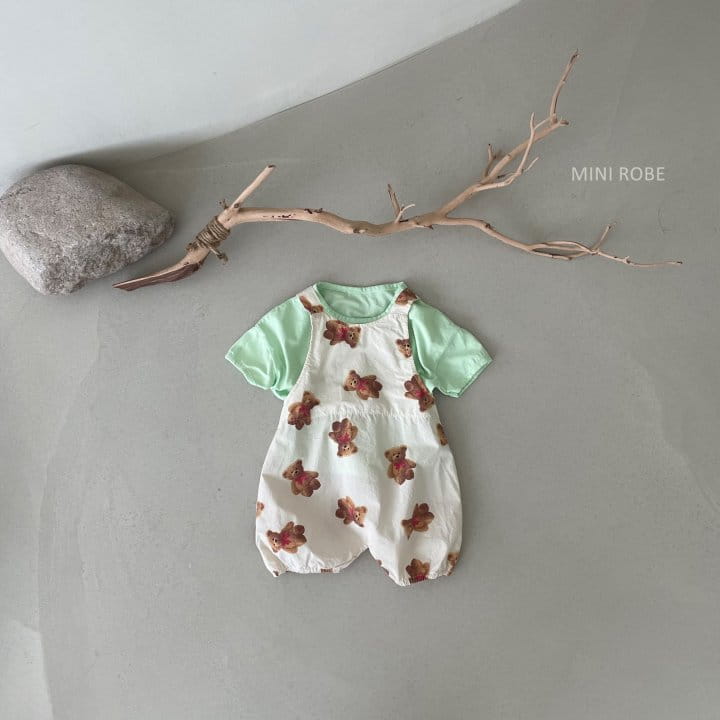 MINI ROBE - Korean Children Fashion - #Kfashion4kids - Summer Dungarees Bodysuit - 8