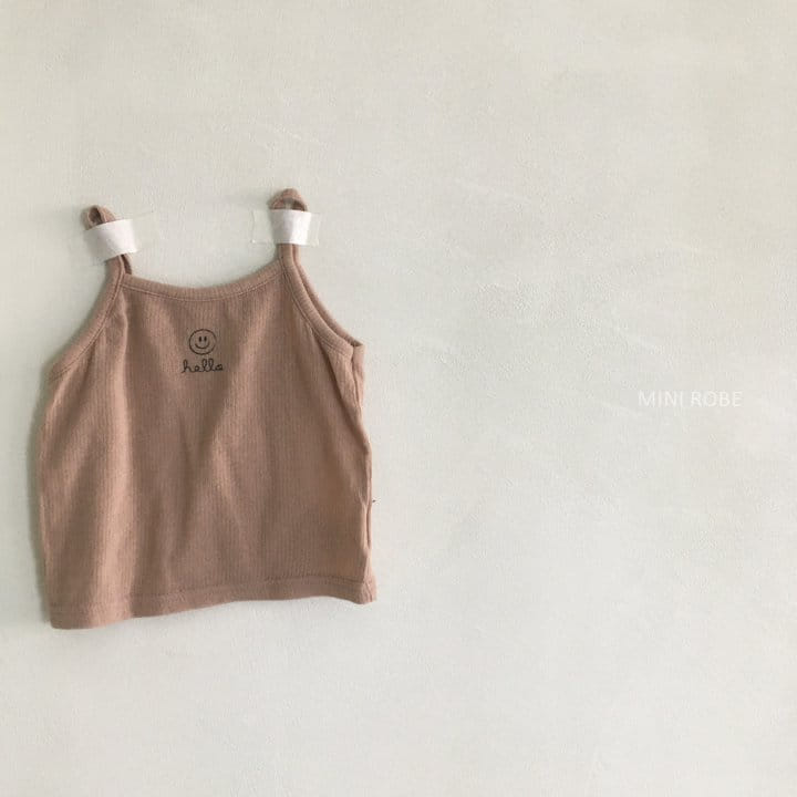 MINI ROBE - Korean Children Fashion - #Kfashion4kids - Smile Sleeveless Bottom Set - 4