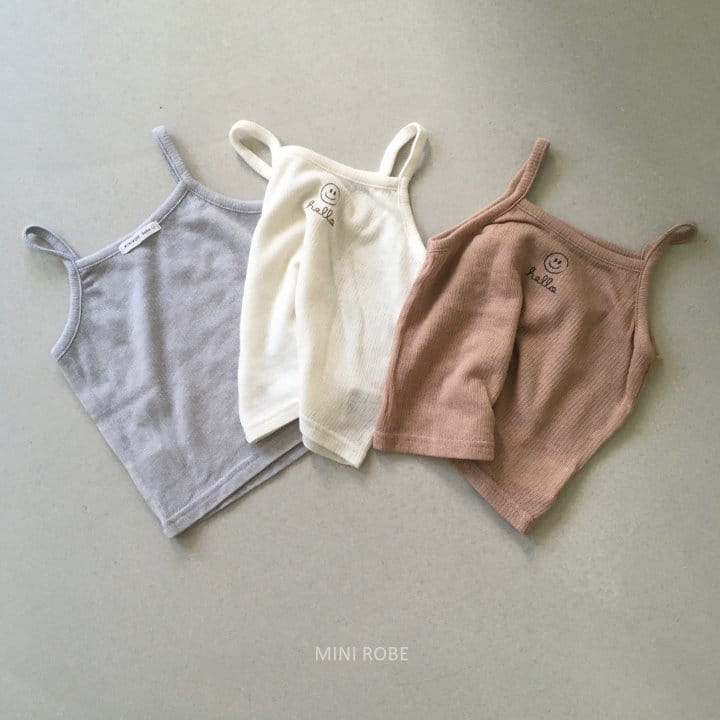 MINI ROBE - Korean Children Fashion - #Kfashion4kids - Smile Sleeveless Bottom Set - 5