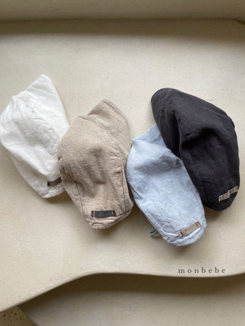 MONBEBE - Korean Children Fashion - #Kfashion4kids - Linen Bonnet - 11
