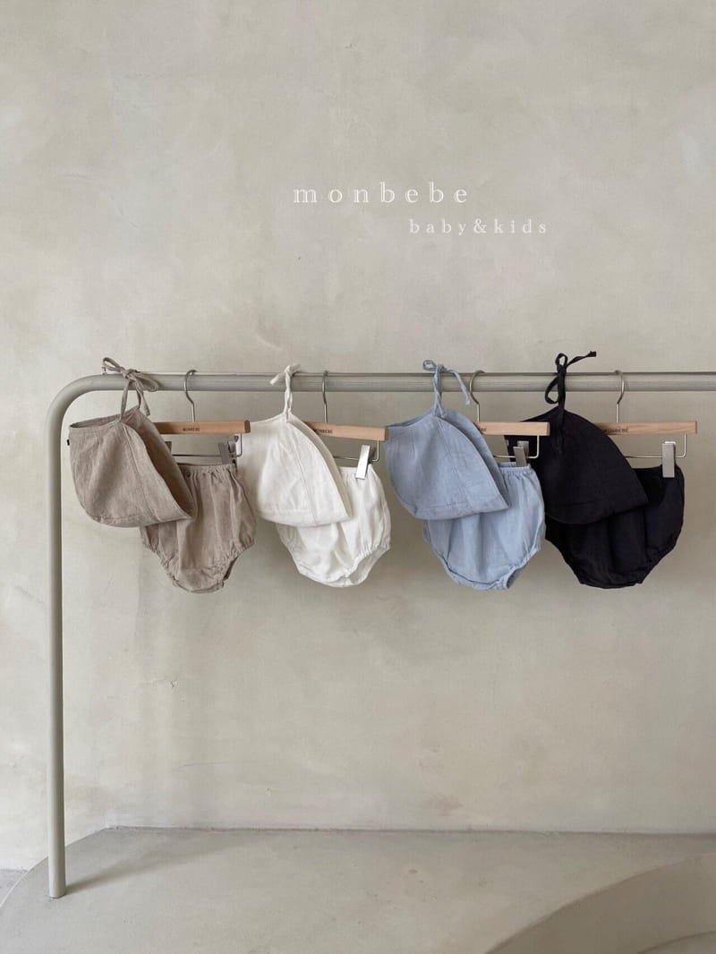 MONBEBE - Korean Children Fashion - #Kfashion4kids - Linen Bonnet - 2