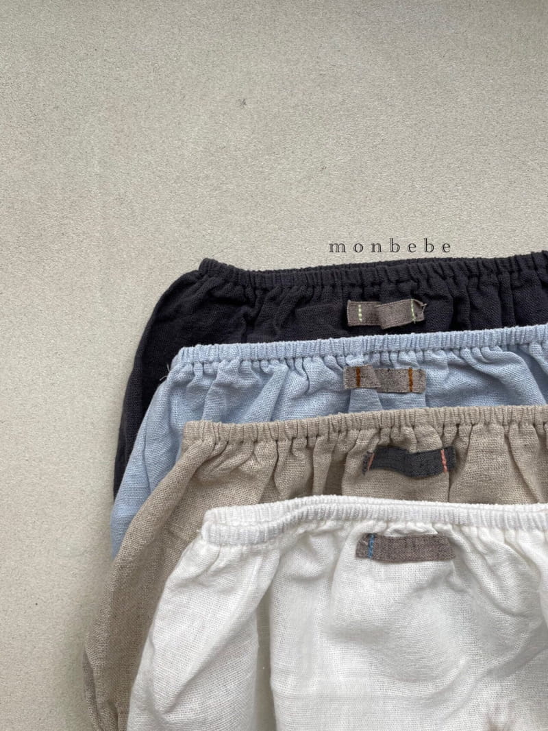 MONBEBE - Korean Children Fashion - #Kfashion4kids - Linen Bloomer - 12