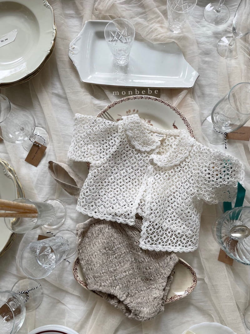 MONBEBE - Korean Children Fashion - #Kfashion4kids - Lace Bolero - 12