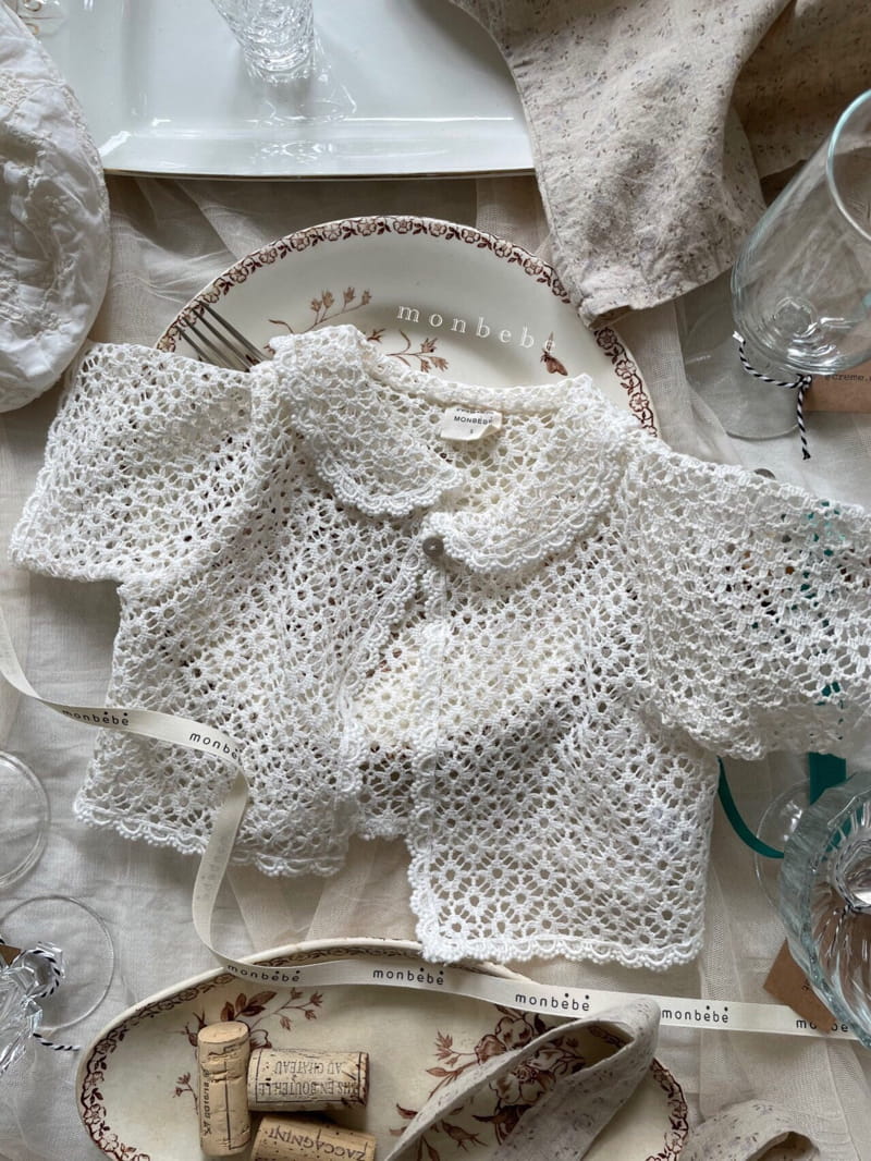 MONBEBE - Korean Children Fashion - #Kfashion4kids - Lace Bolero - 4