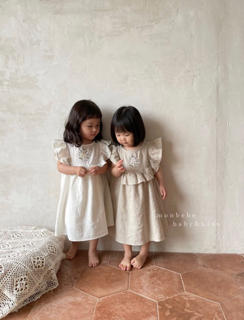 MONBEBE - Korean Children Fashion - #Kfashion4kids - Bianco One-piece - 10