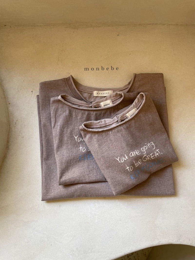 MONBEBE - Korean Children Fashion - #Kfashion4kids - Mom Great Tee - 10