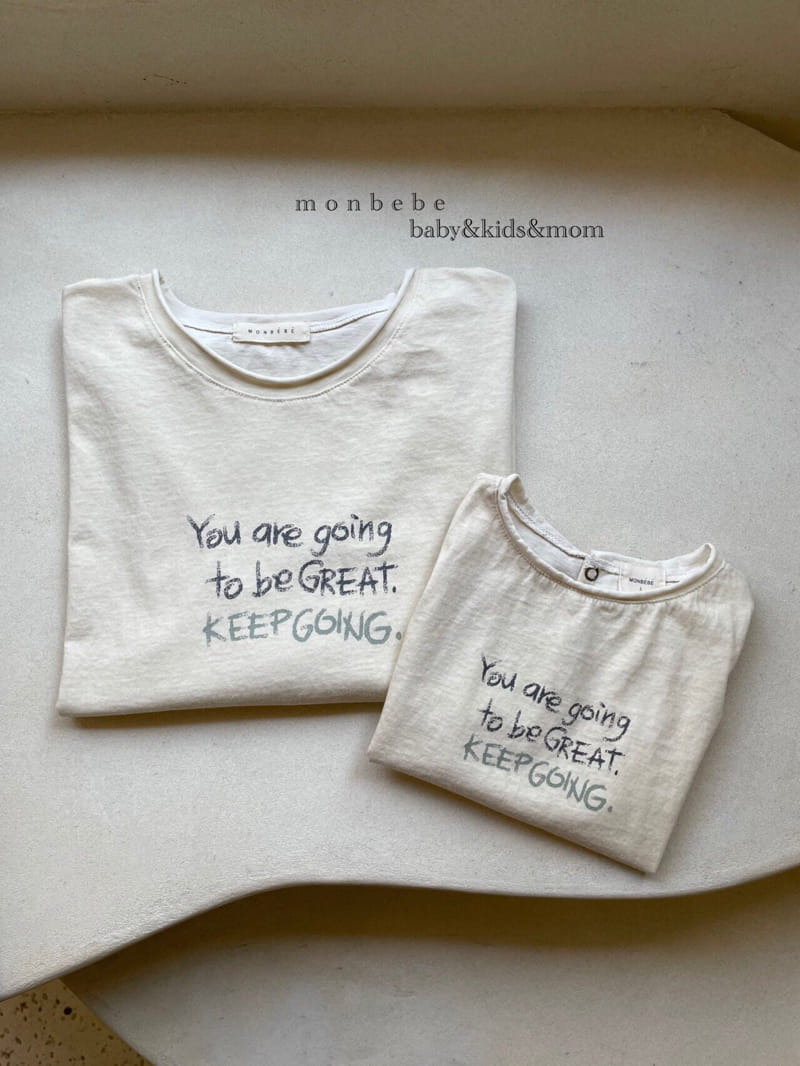 MONBEBE - Korean Children Fashion - #Kfashion4kids - Mom Great Tee - 8