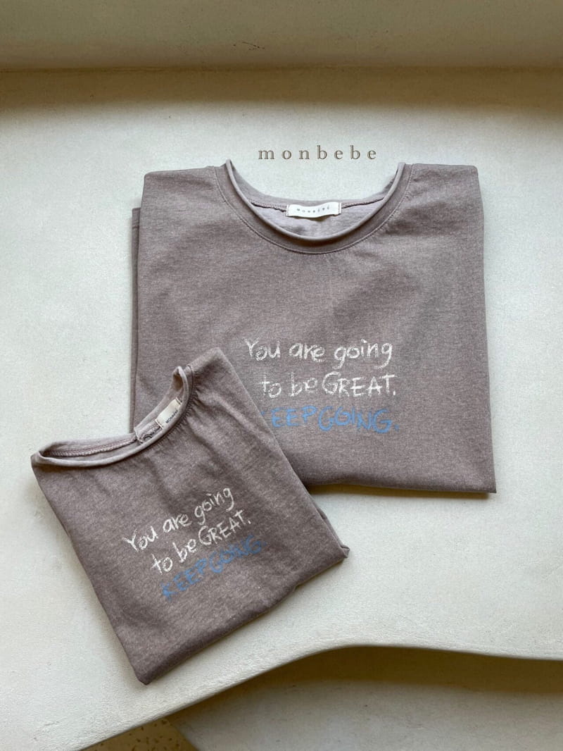 MONBEBE - Korean Children Fashion - #Kfashion4kids - Mom Great Tee - 9