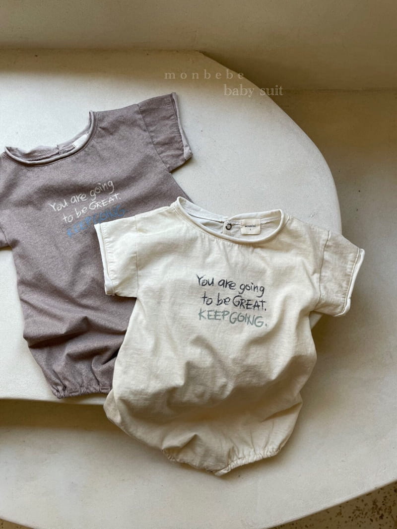 MONBEBE - Korean Children Fashion - #Kfashion4kids - Great Bodysuit - 2