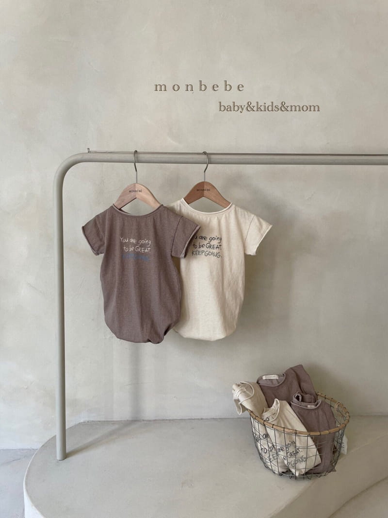 MONBEBE - Korean Children Fashion - #Kfashion4kids - Great Bodysuit - 8