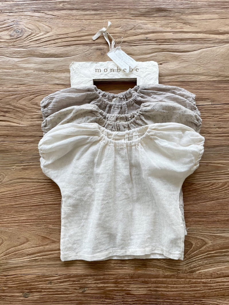 MONBEBE - Korean Children Fashion - #Kfashion4kids - Cream Blouse - 2