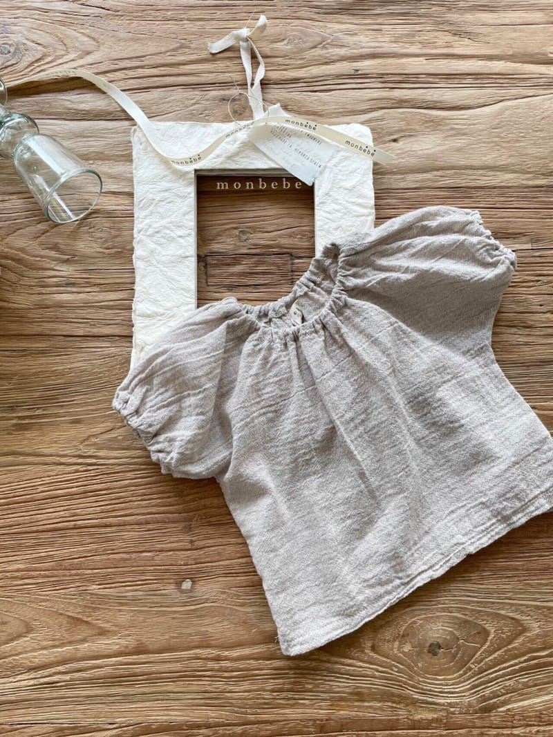 MONBEBE - Korean Children Fashion - #Kfashion4kids - Cream Blouse - 6
